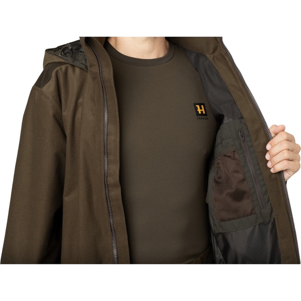 Harkila Mens Forest Hunter GTX Jacket 10001 - Hunting Green / Shadow Brown